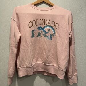 Wonder Nation Pink Colorado Sweatshirt